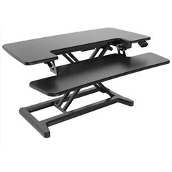 Rapid Flux Electric Desk Riser Small 880mm x 415mm Top 25kg Load Capacity